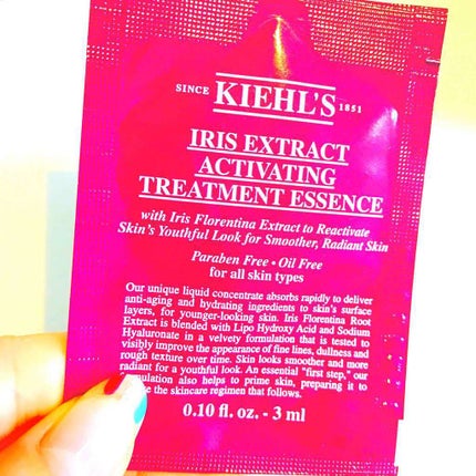 キールズ IRS エッセンス ローション/Kiehl's/化粧水を使ったクチコミ(1枚目)