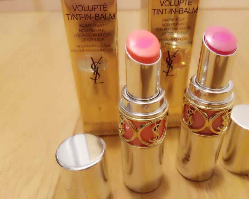 ヴォリュプテ ティントインバーム/YVES SAINT LAURENT BEAUTE/口紅を使ったクチコミ(1枚目)