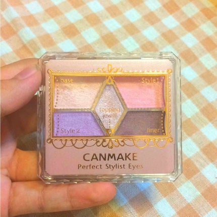 【旧品】パーフェクトスタイリストアイズ/キャンメイク/アイシャドウパレットを使ったクチコミ(1枚目)