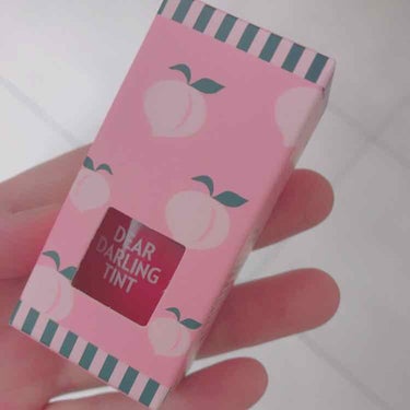 🔆エチュードハウス dear darling water gel tint  の ピーチのカラーです！！

コーラルピンク（？）みたいな優しいピンクでナチュラルで使いやすいです🌷

ウォータージェルティ