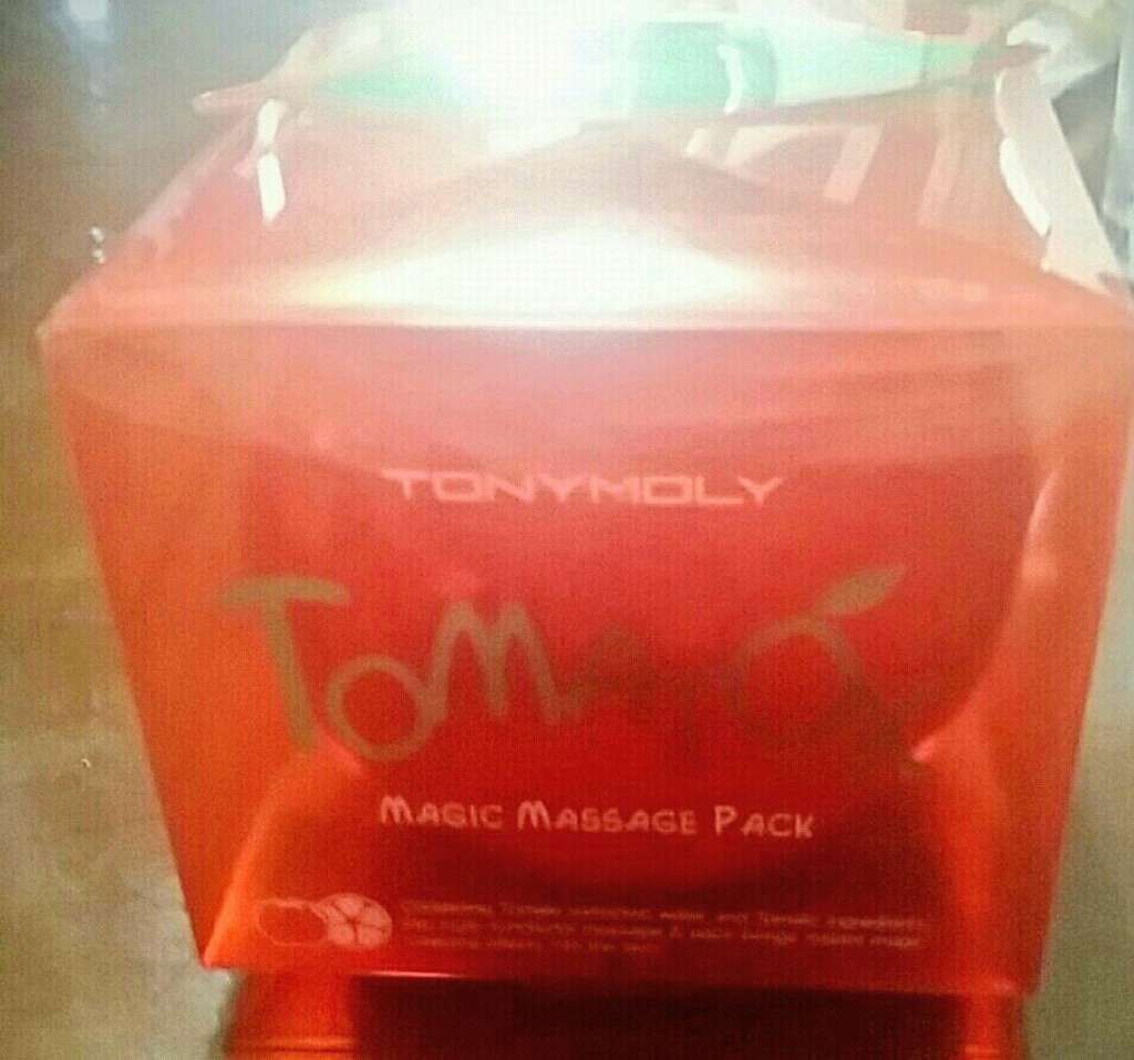 トマトックス マジックホワイトマッサージパック/TONYMOLY/洗い流すパック・マスクを使ったクチコミ(1枚目)