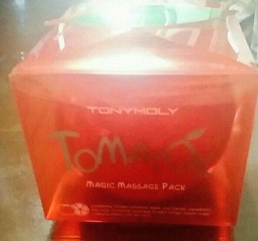 トマトックス マジックホワイトマッサージパック/TONYMOLY/洗い流すパック・マスクを使ったクチコミ（1枚目）