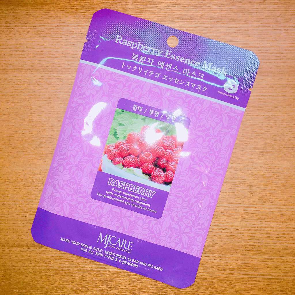 トックリイチゴ・エッセンスマスク/MJ-Care/シートマスク・パックを使ったクチコミ(1枚目)