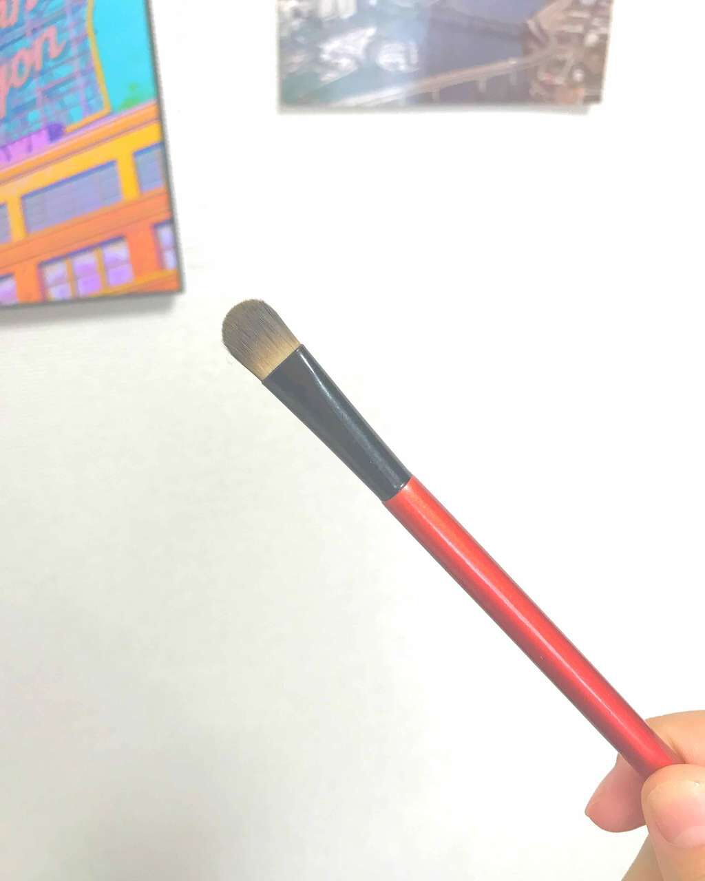 春姫 アイシャドウブラシ/DAISO/メイクブラシを使ったクチコミ(1枚目)