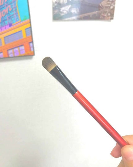 春姫 アイシャドウブラシ/DAISO/メイクブラシを使ったクチコミ(1枚目)