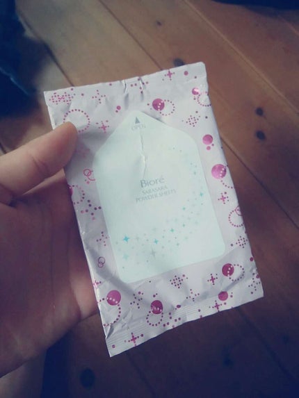 さらさらパウダーシート せっけんの香り (旧)/ビオレ/ボディシートを使ったクチコミ(1枚目)