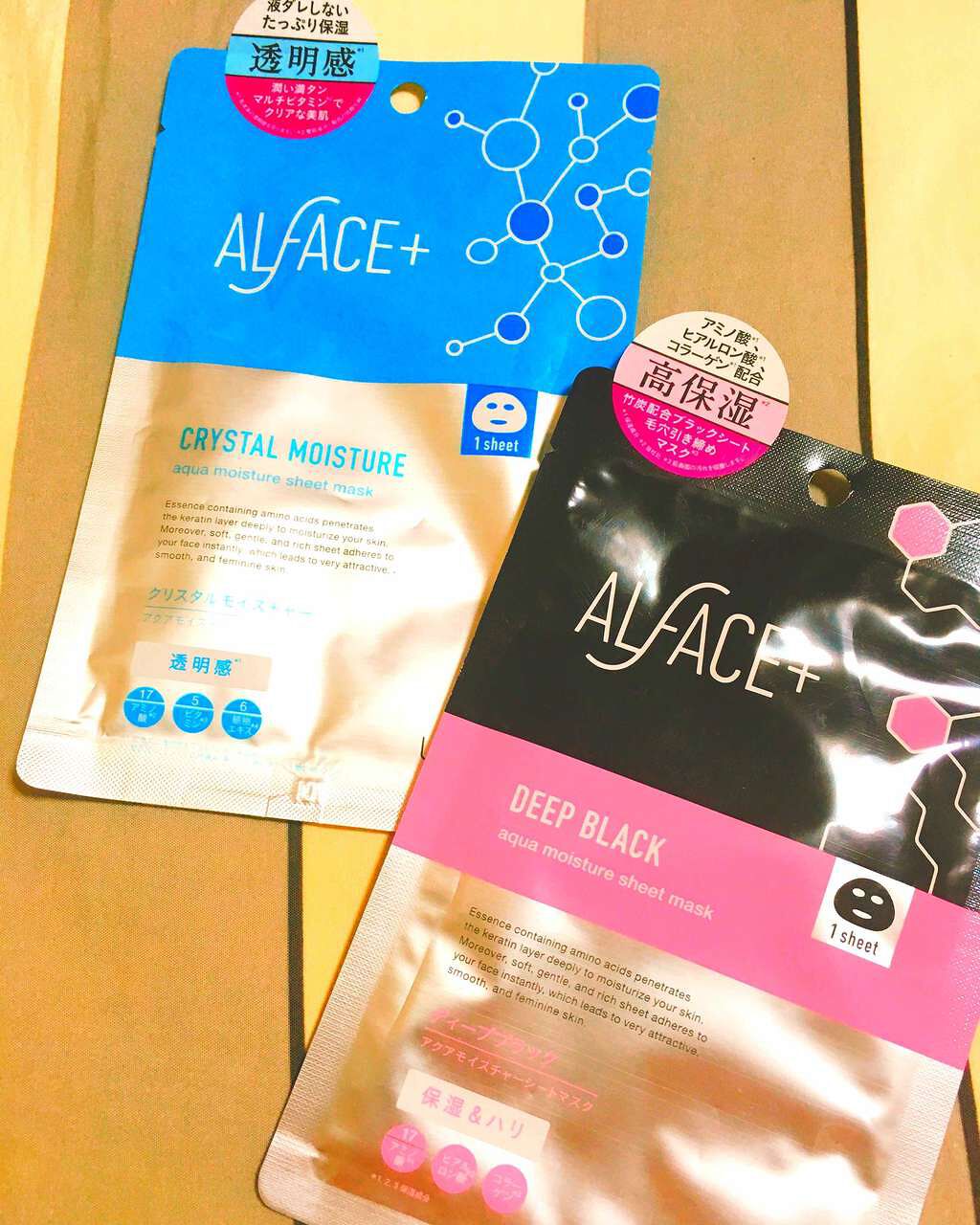 クリスタルモイスチャー アクアモイスチャー シートマスク/ALFACE+/シートマスク・パックを使ったクチコミ（1枚目）