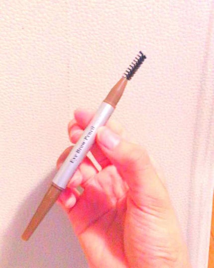 だ円芯 アルミ アイブローペンシル/DAISO/アイブロウペンシルを使ったクチコミ(2枚目)