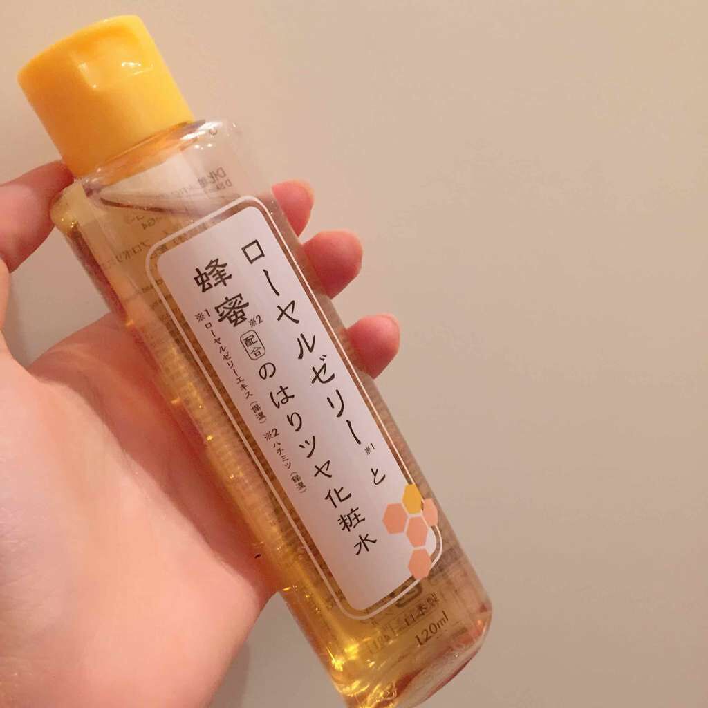 ローヤルゼリーと蜂蜜配合のはりツヤ化粧水/DAISO/化粧水を使ったクチコミ(1枚目)