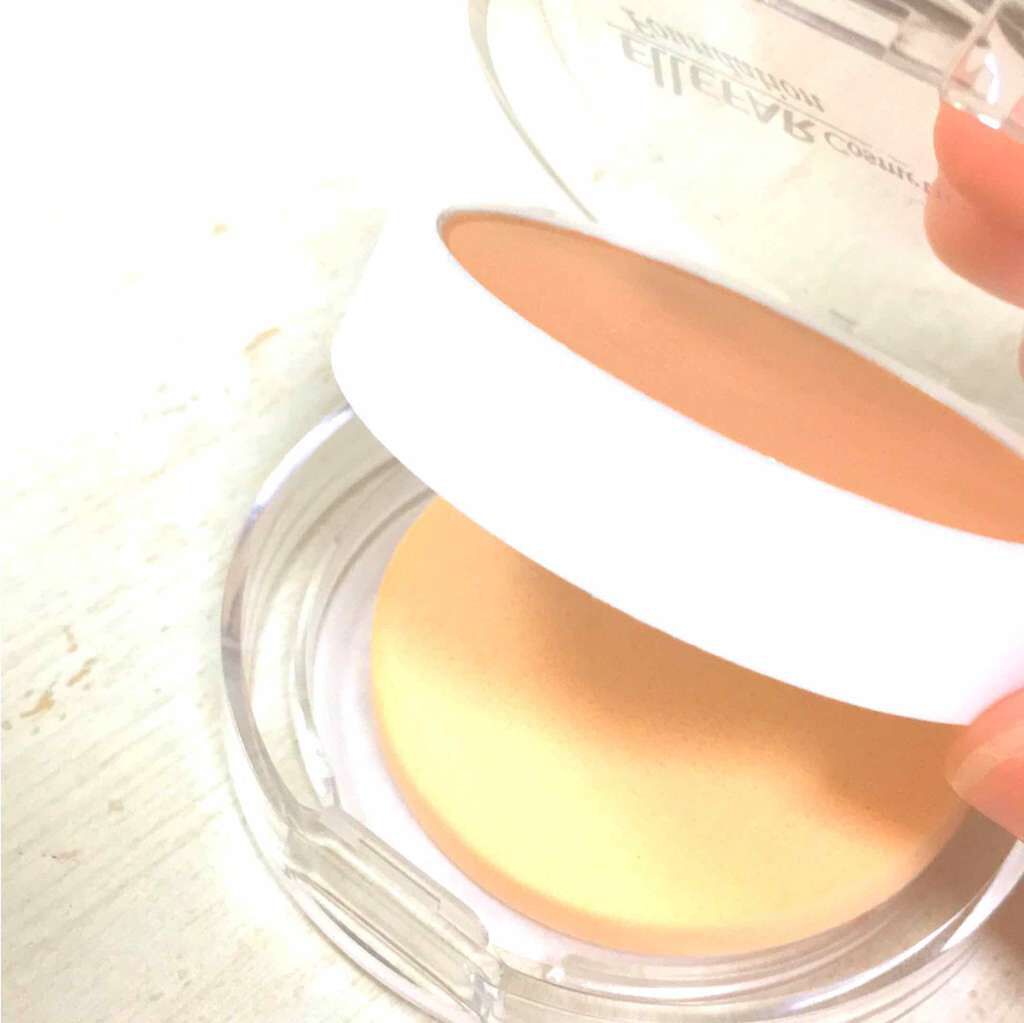 エルファー プロフェッショナル ファンデーション オークル/DAISO/パウダーファンデーションを使ったクチコミ(2枚目)