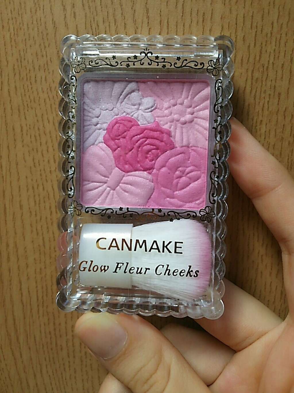 グロウフルールチークス/キャンメイク/パウダーチークを使ったクチコミ(1枚目)