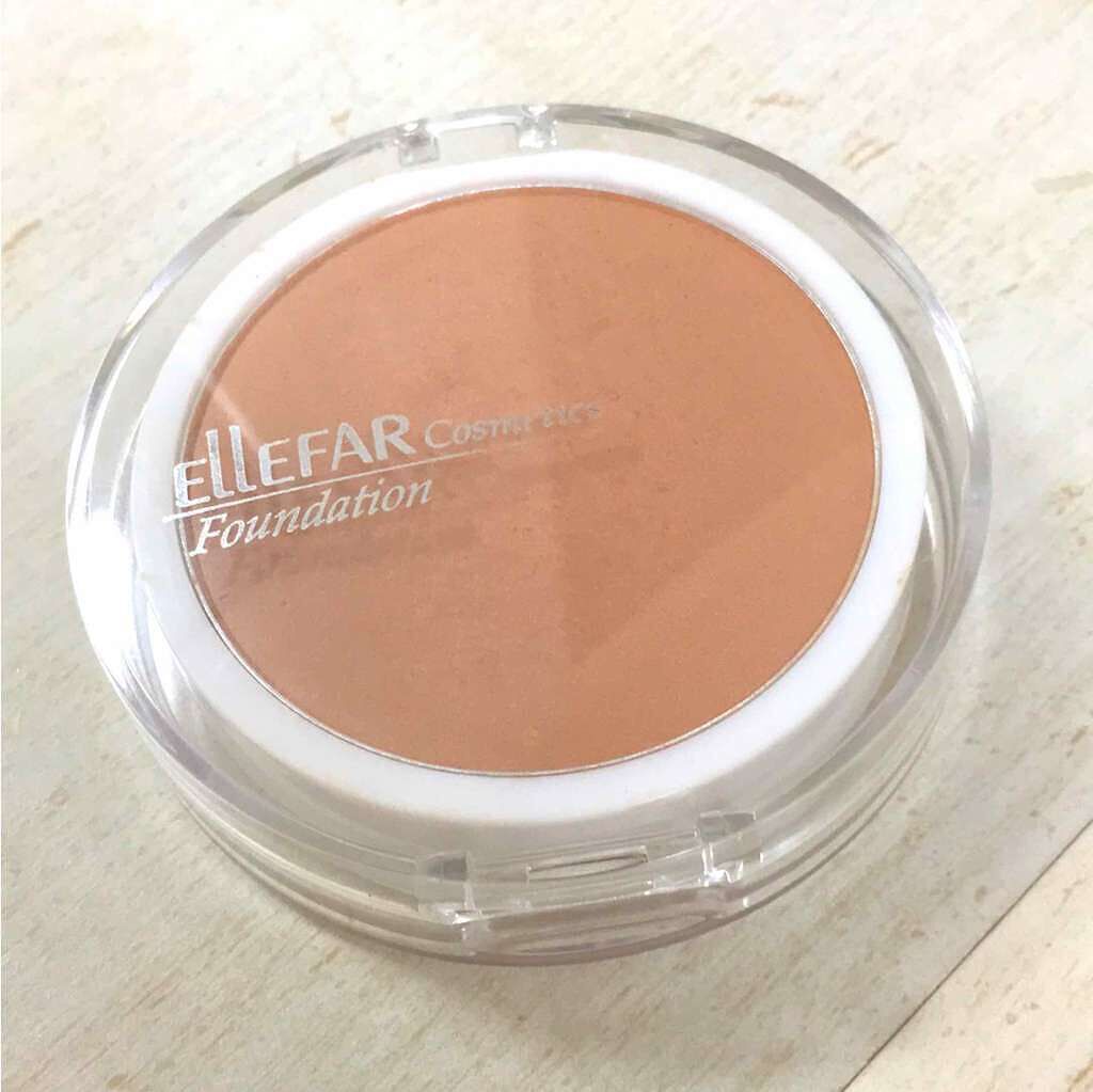 エルファー プロフェッショナル ファンデーション オークル/DAISO/パウダーファンデーションを使ったクチコミ(1枚目)
