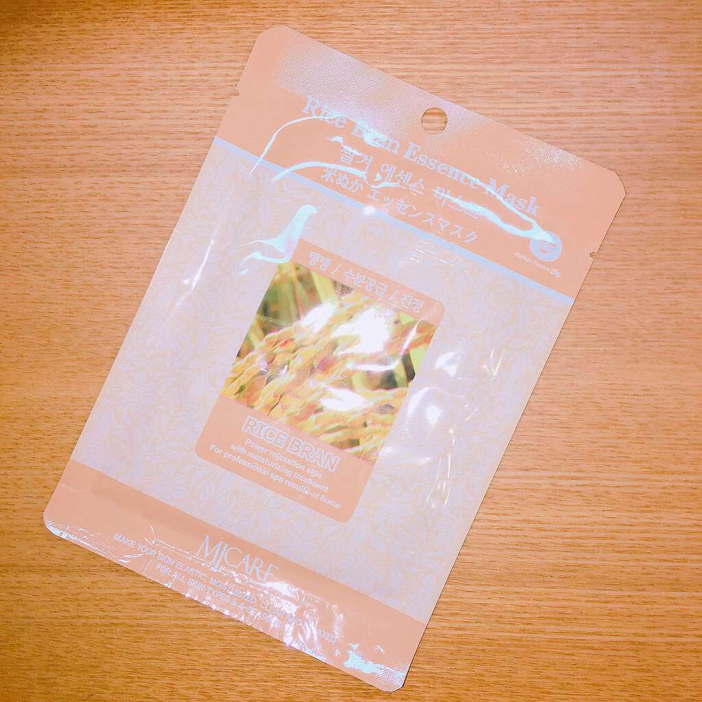 米ぬかエッセンスマスク/MJ-Care/シートマスク・パックを使ったクチコミ(1枚目)