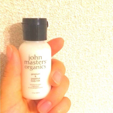 G&Gボディミルク/john masters organics/ボディミルクを使ったクチコミ（1枚目）