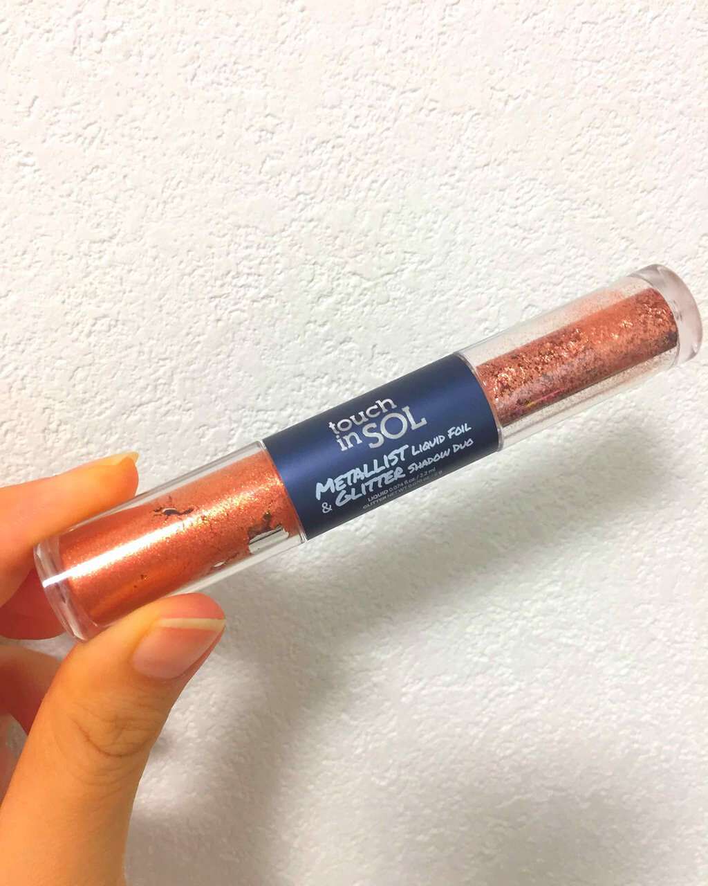 タッチインソル METALLISTグリッターシャドウデュオ/touch in SOL /グリッターを使ったクチコミ(1枚目)