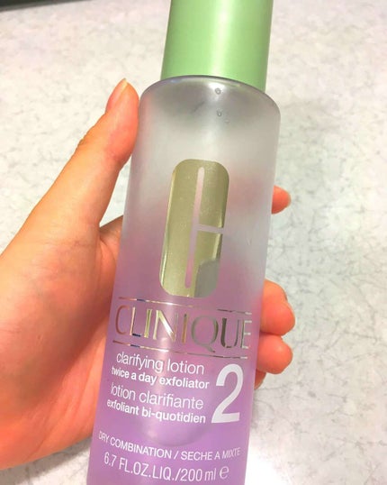 クラリファイング ローション 2/CLINIQUE/拭き取り化粧水を使ったクチコミ(1枚目)