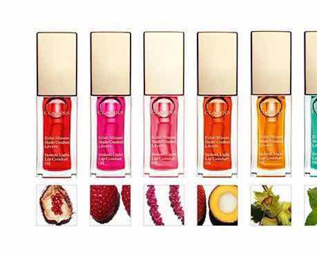 コンフォート リップオイル  03 red berry/CLARINS/リップグロスを使ったクチコミ（1枚目）
