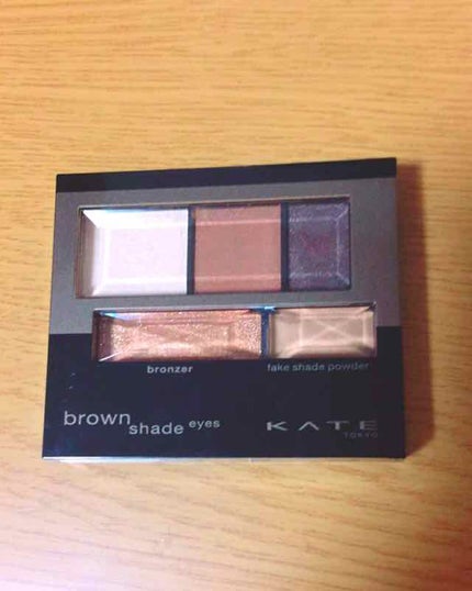 ブラウンシェードアイズN/KATE/アイシャドウパレットを使ったクチコミ(1枚目)