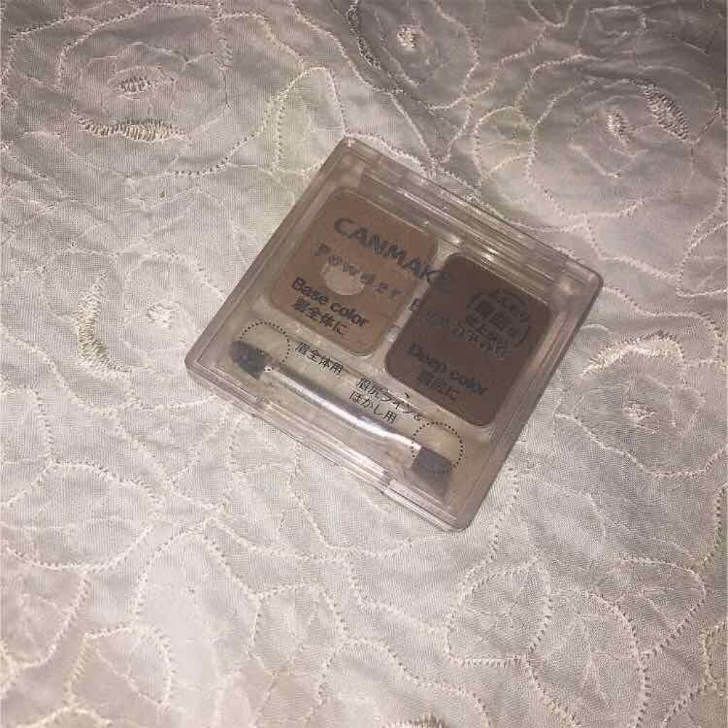 パウダーアイブロウ/キャンメイク/パウダーアイブロウを使ったクチコミ(1枚目)