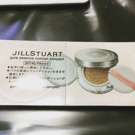 ピュアエッセンス クッションコンパクト/JILL STUART/クッションファンデーションを使ったクチコミ(1枚目)
