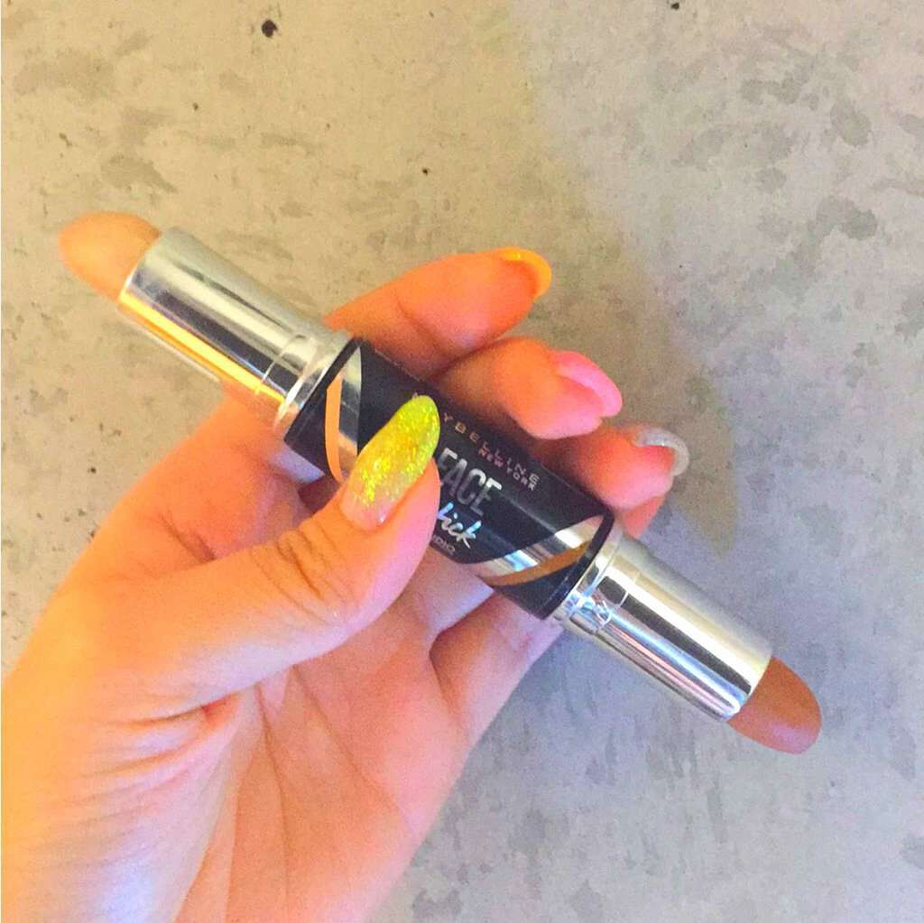 フェイスステュディオ Vフェイス デュオスティック/MAYBELLINE NEW YORK/ジェル・クリームチークを使ったクチコミ（2枚目）