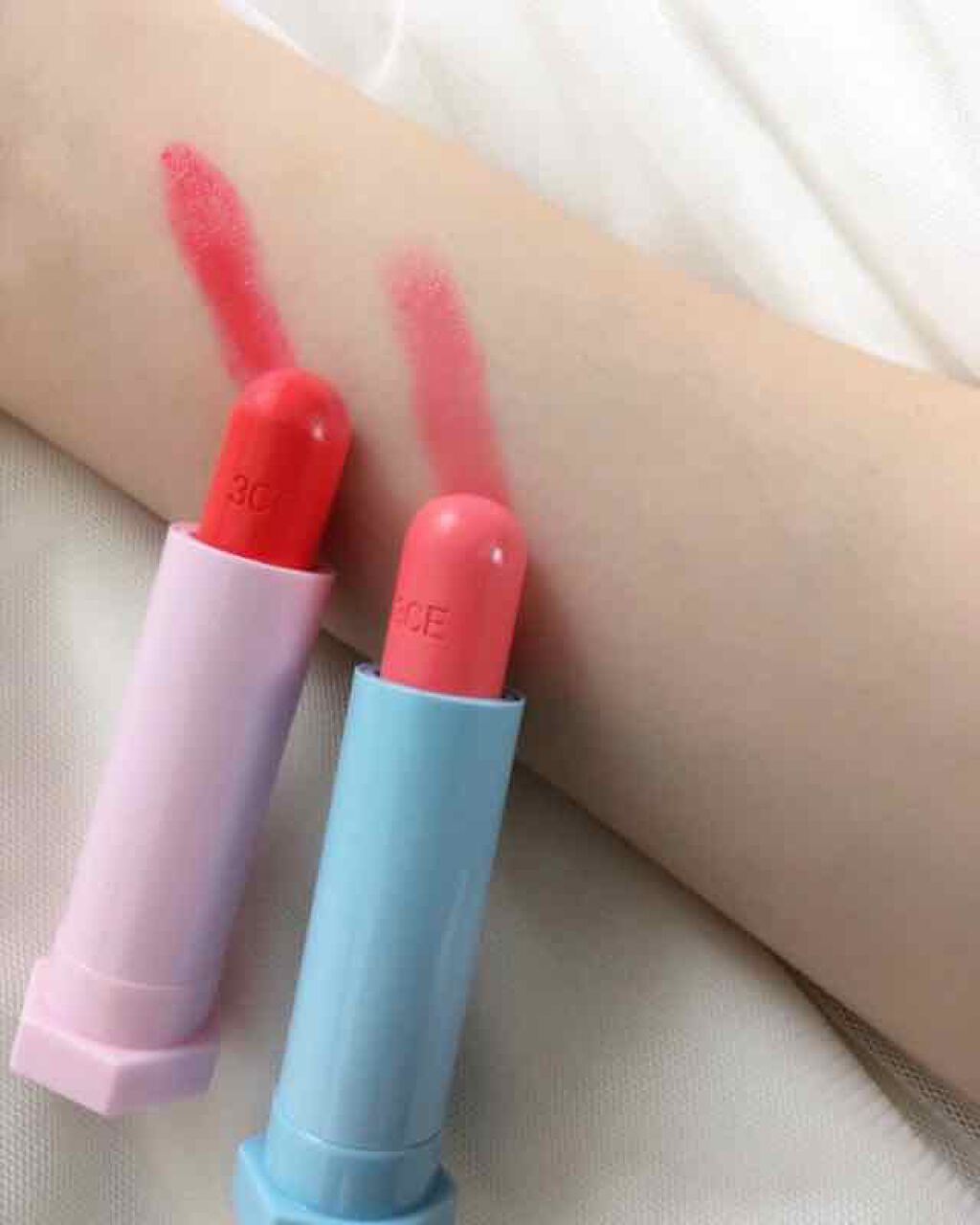 LOVE 3CE GLOSSY LIP STICK/3CE/口紅を使ったクチコミ(3枚目)