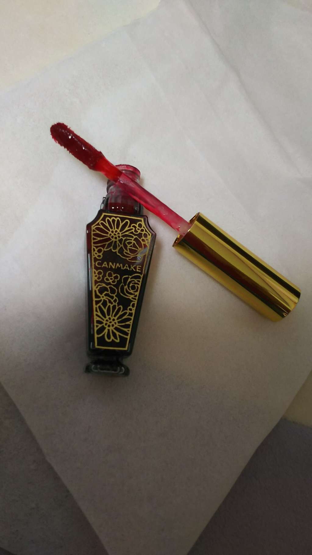 リップティントジャム/キャンメイク/リップグロスを使ったクチコミ(2枚目)