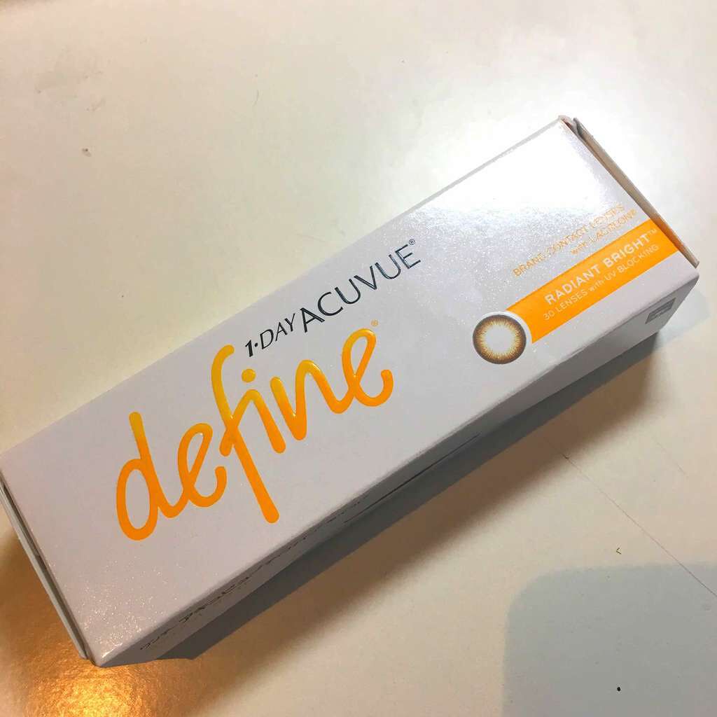 ワンデーアキュビュー®ディファイン®モイスト®/アキュビュー® ディファイン®/ワンデー（１DAY）カラコンを使ったクチコミ（1枚目）