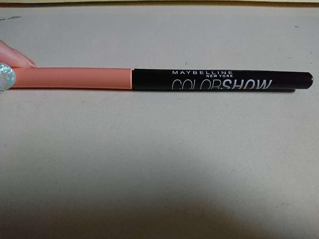 カラー ショー ライナー/MAYBELLINE NEW YORK/ペンシルアイライナーを使ったクチコミ(1枚目)