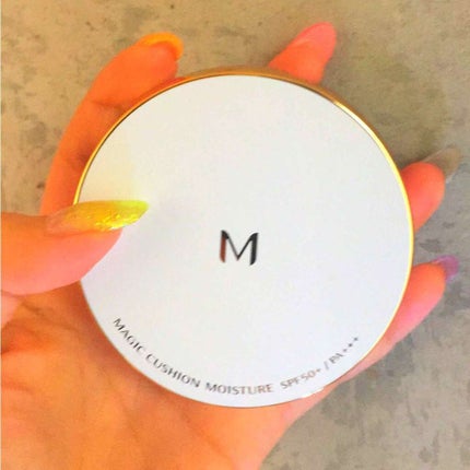 M クッション ファンデーション(モイスチャー)/MISSHA/クッションファンデーションを使ったクチコミ(1枚目)