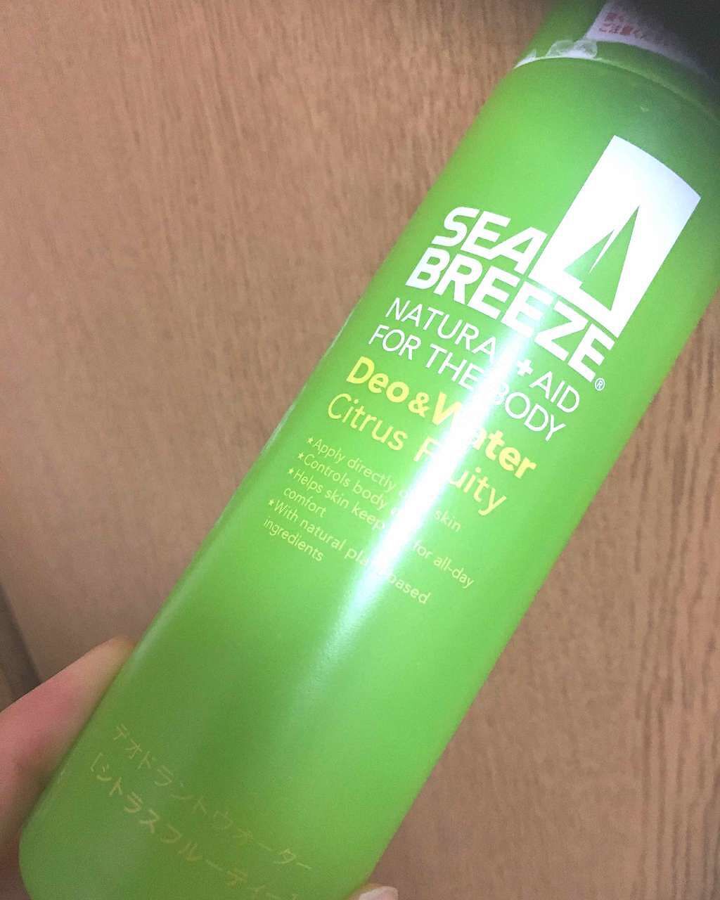 デオ&ウォーター シトラスフルーティーの香り/シーブリーズ/デオドラント・制汗剤を使ったクチコミ（1枚目）