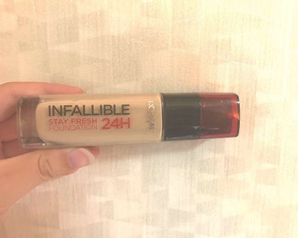 インファリブル ステイフレッシュファンデーション/ロレアル パリ/リキッドファンデーションを使ったクチコミ(1枚目)