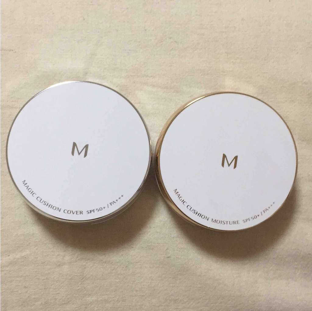 M クッション ファンデーション(モイスチャー)/MISSHA/クッションファンデーションを使ったクチコミ(1枚目)