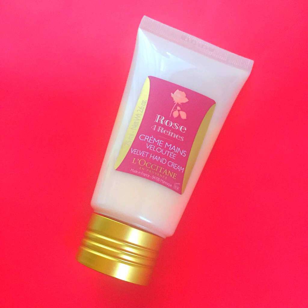 ローズ ベルベットハンド&ネイルクリーム/L'OCCITANE/ハンドクリームを使ったクチコミ(1枚目)
