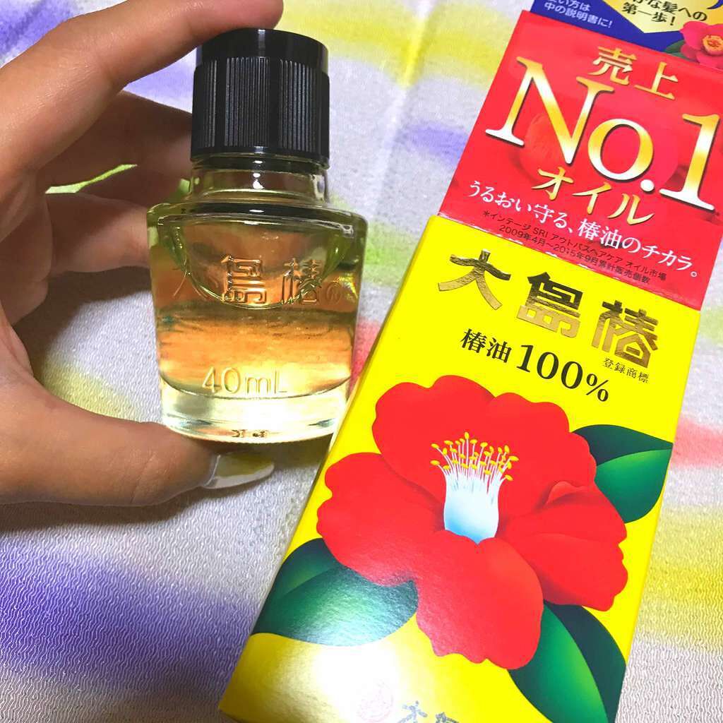 大島椿(ツバキ油)/大島椿/ヘアオイルを使ったクチコミ(2枚目)