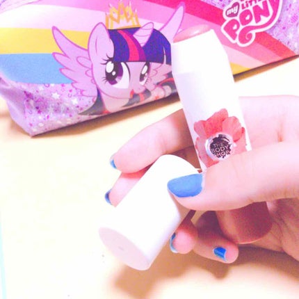 リップ&チーク ベルベットスティック/THE BODY SHOP/ジェル・クリームチークを使ったクチコミ(1枚目)