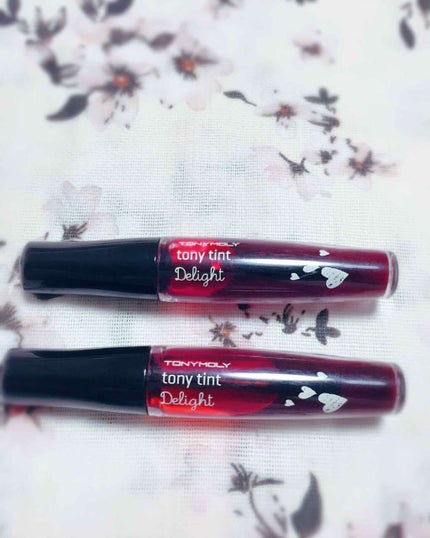 ディライト トニーティント チェリーピンク/TONYMOLY/リップティントを使ったクチコミ(1枚目)