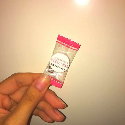 圧縮フェイスマスク/DAISO/シートマスク・パックを使ったクチコミ(2枚目)