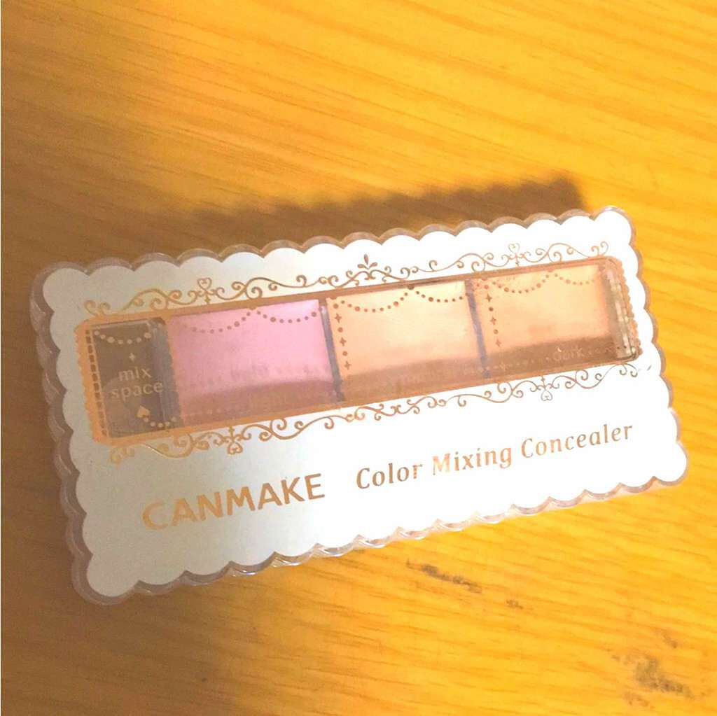 カラーミキシングコンシーラー/キャンメイク/パレットコンシーラーを使ったクチコミ(1枚目)