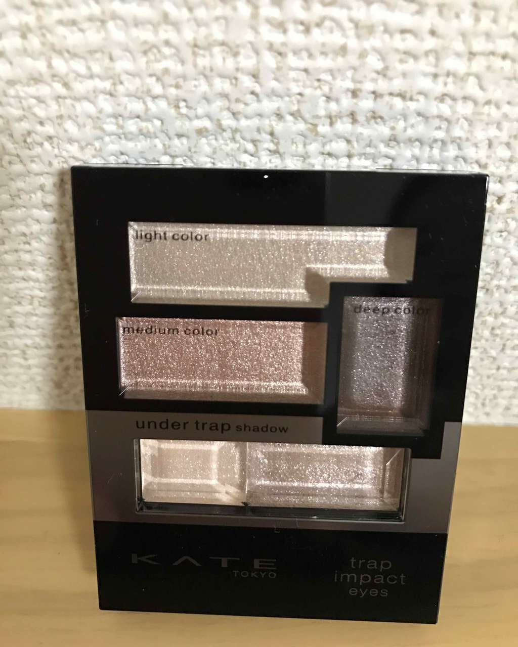 トラップインパクトアイズ/KATE/アイシャドウパレットを使ったクチコミ(1枚目)