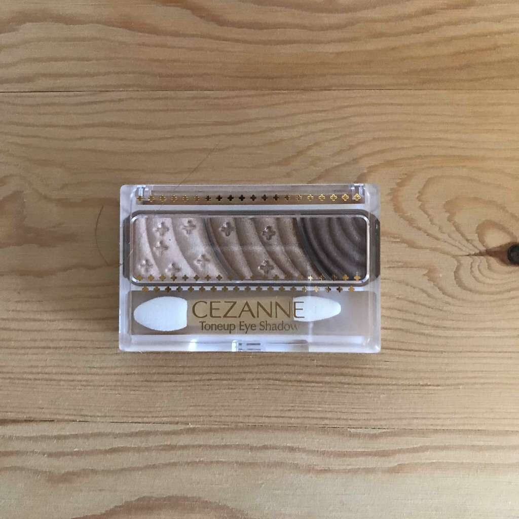 トーンアップアイシャドウ/CEZANNE/アイシャドウパレットを使ったクチコミ(1枚目)