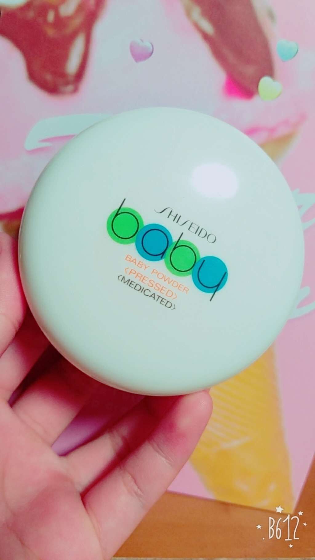 資生堂ベビーパウダー(プレスド)/ベビー/ボディパウダーを使ったクチコミ(1枚目)