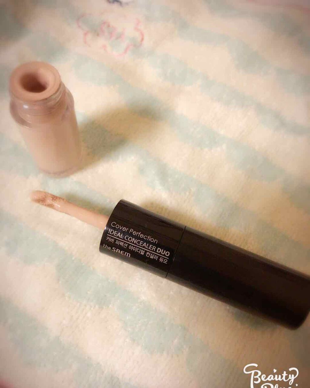 カバーパーフェクション チップコンシーラー/the SAEM/リキッドコンシーラーを使ったクチコミ(2枚目)