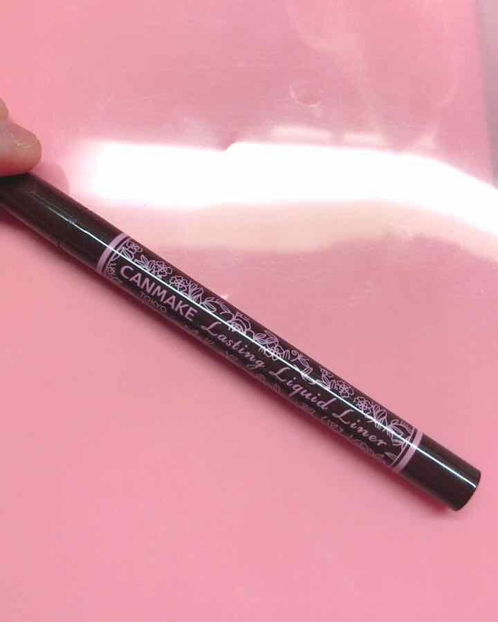 ラスティングリキッドライナー/キャンメイク/リキッドアイライナーを使ったクチコミ(1枚目)