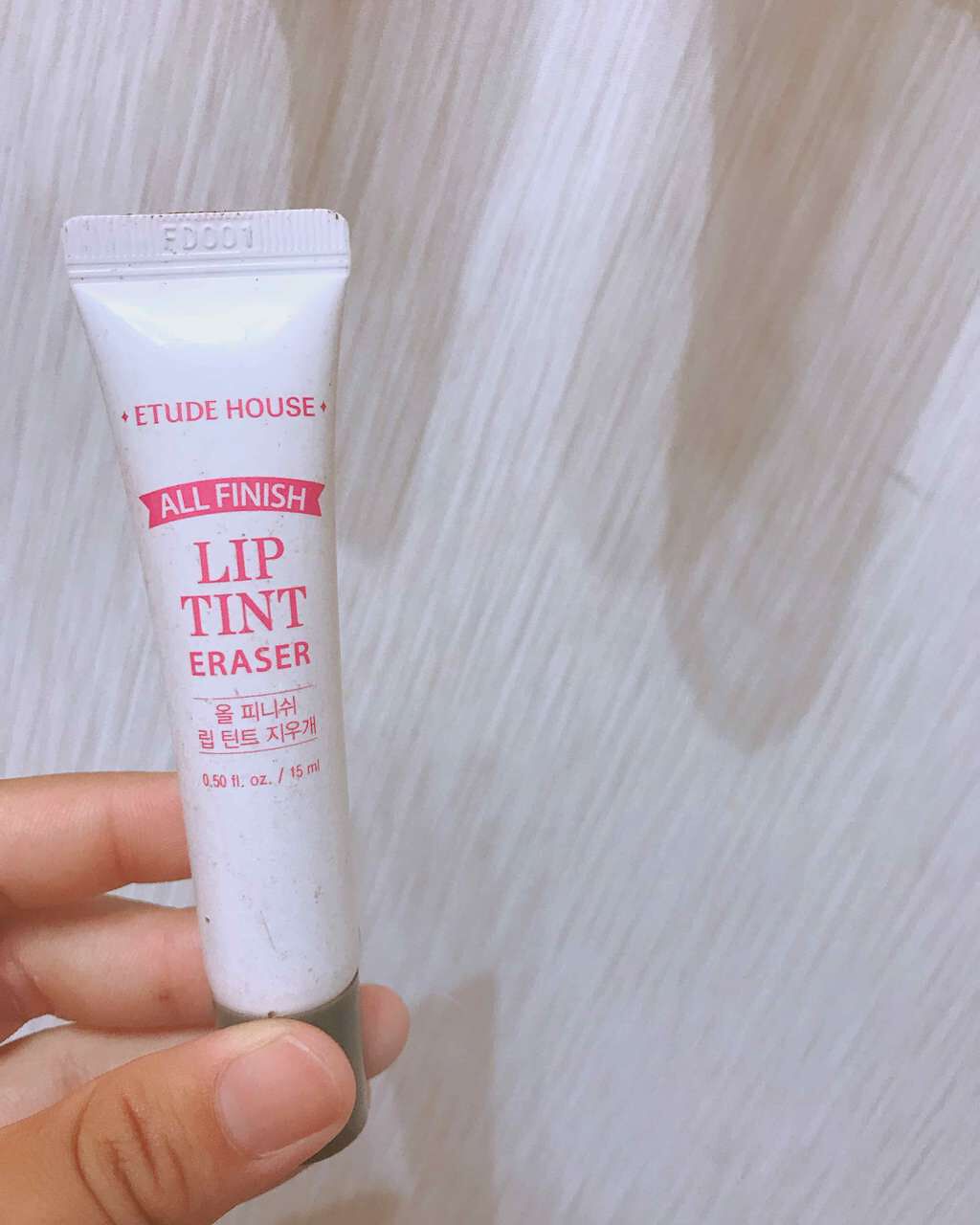 オールフィニッシュ リップティントリムーバー/ETUDE/ポイントメイクリムーバーを使ったクチコミ(1枚目)