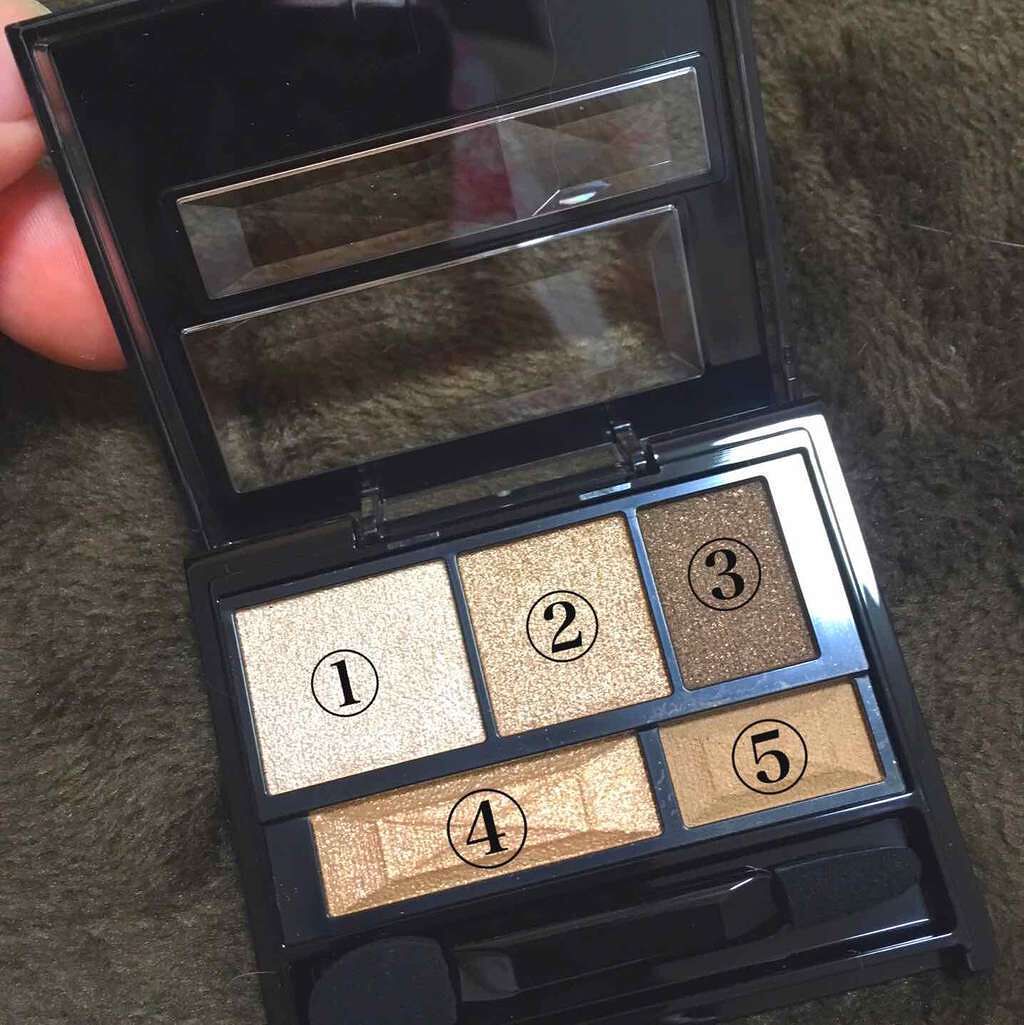 ブラウンシェードアイズN/KATE/アイシャドウパレットを使ったクチコミ(2枚目)