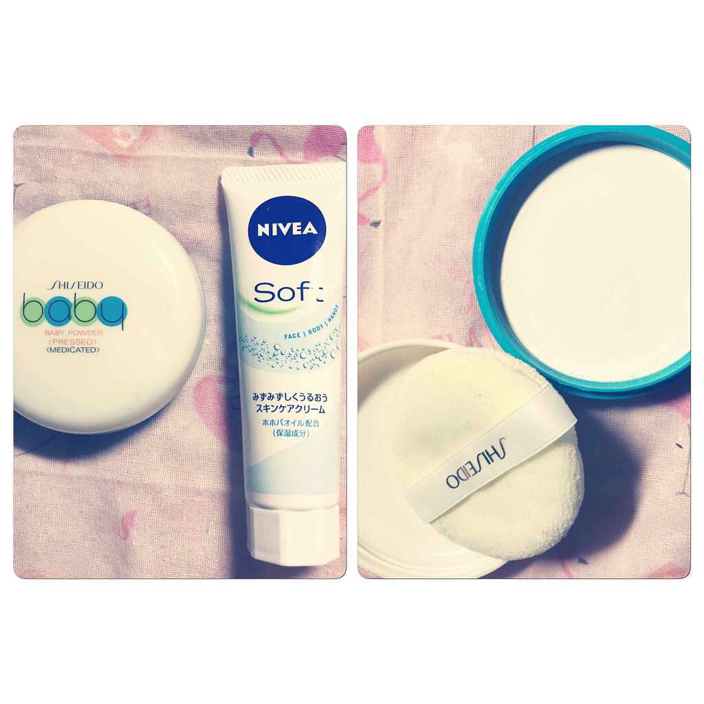 資生堂ベビーパウダー(プレスド)/ベビー/ボディパウダーを使ったクチコミ(1枚目)
