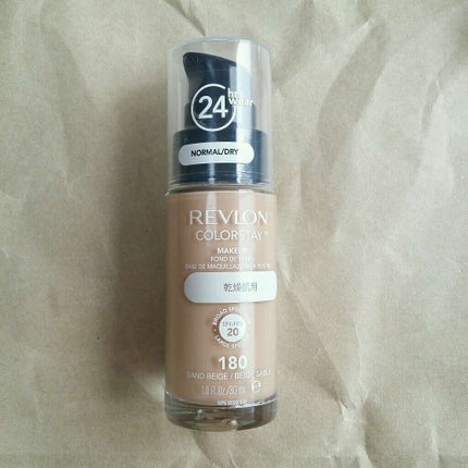 カラーステイ メイクアップ/REVLON/リキッドファンデーションを使ったクチコミ(1枚目)