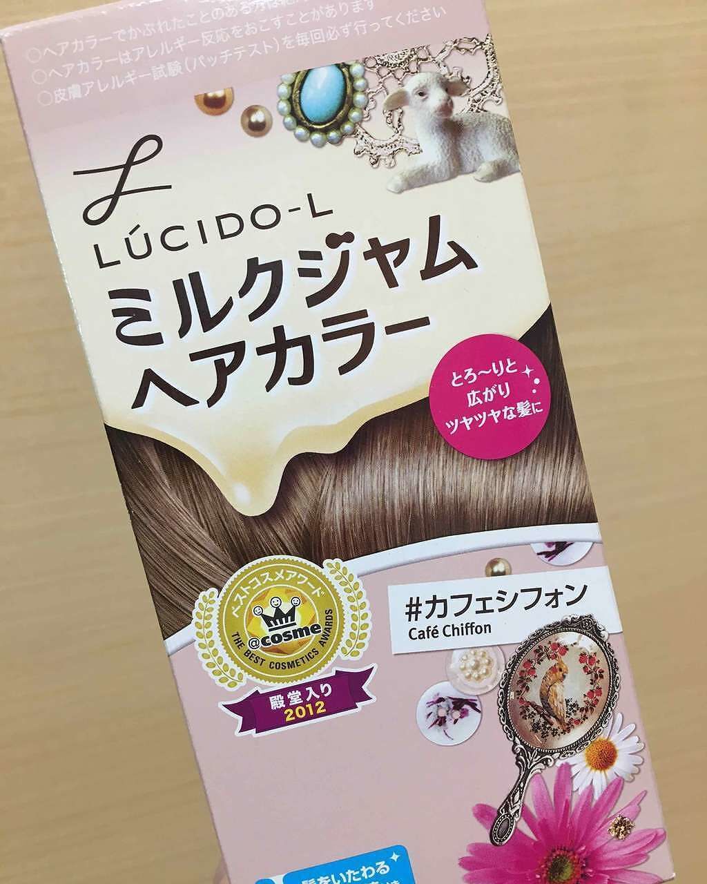 ミルクジャムヘアカラー/ルシードエル/ヘアカラーを使ったクチコミ(1枚目)