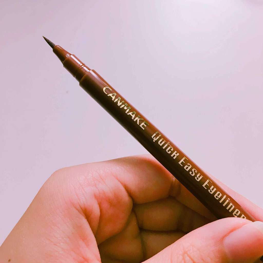 クイックイージーアイライナー/キャンメイク/リキッドアイライナーを使ったクチコミ（2枚目）